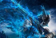 《艾尔登法环：黑夜君临》壁纸 蓝焰缠身超酷帅