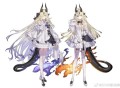 明日方舟：影法师绘制姐妹花童装造型你喜欢苇草还是香蕉姐
