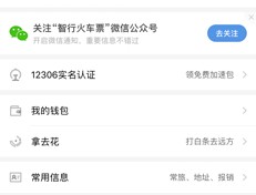 智行火车票高铁抢票